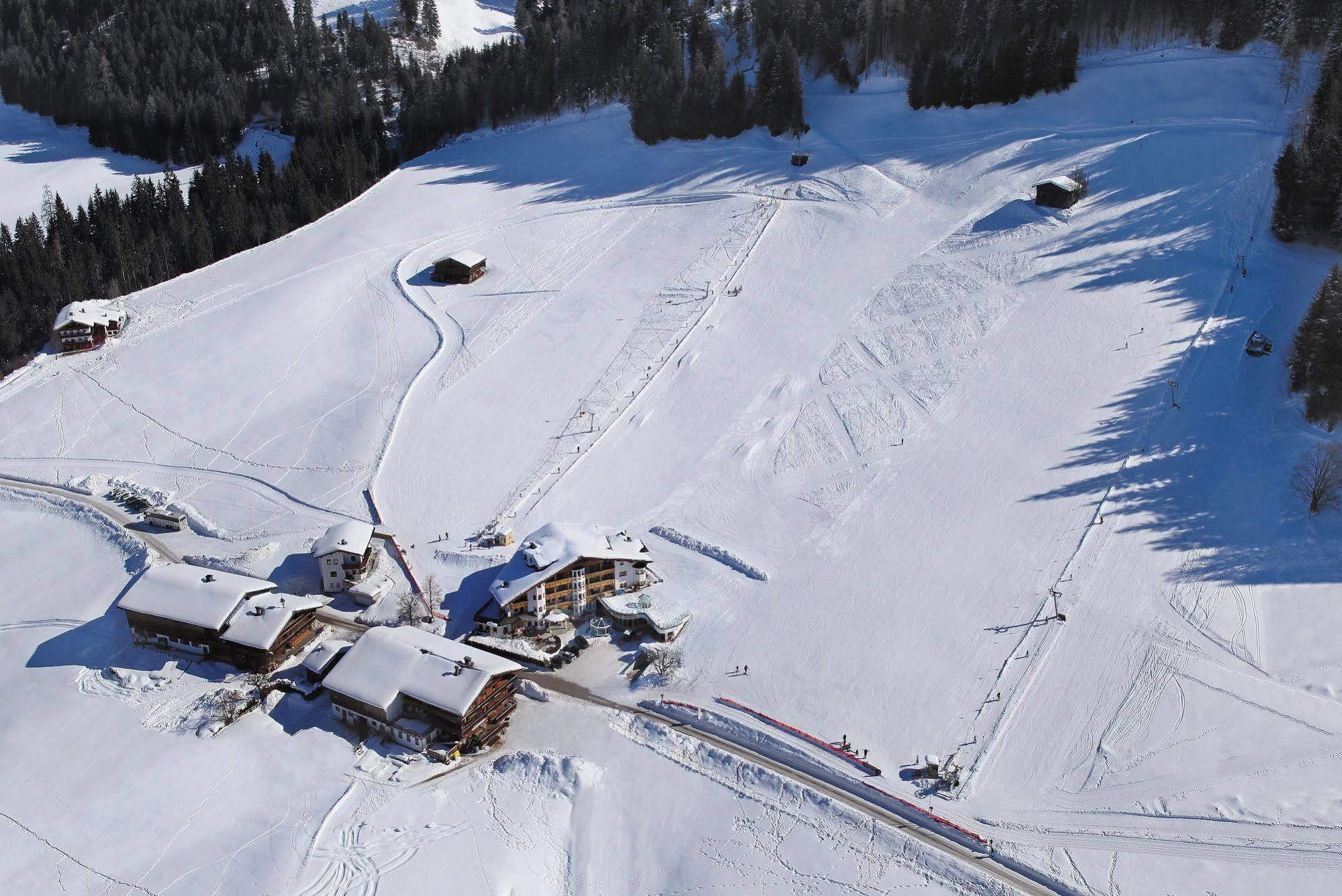 Apparthotel Talhof, Restaurant, Pool Und Spa Oberau Eksteriør billede